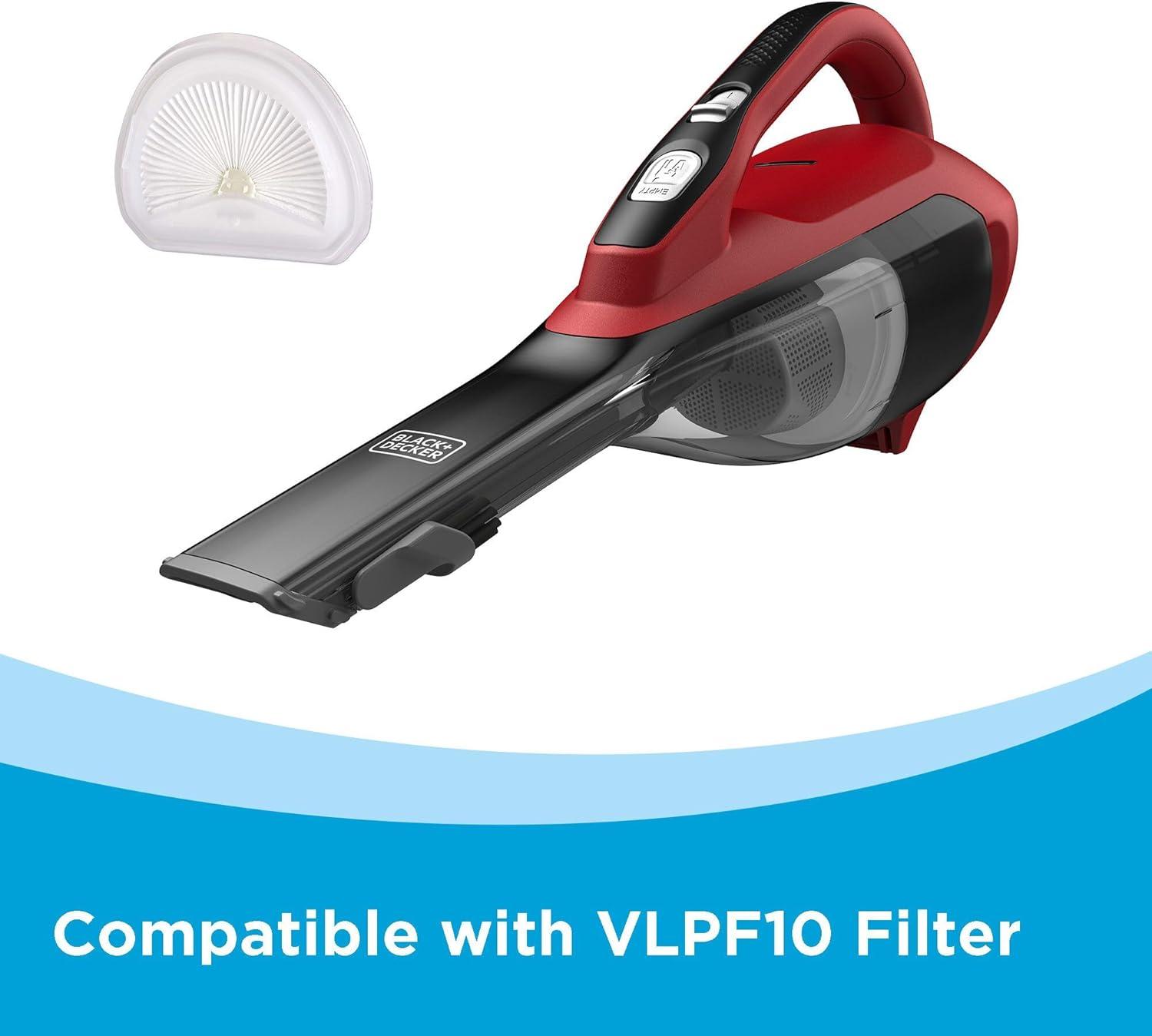 imageBLACKDECKER dustbuster AdvancedClean Cordless Handheld Vacuum Home and Car Vacuum HLVA320J26