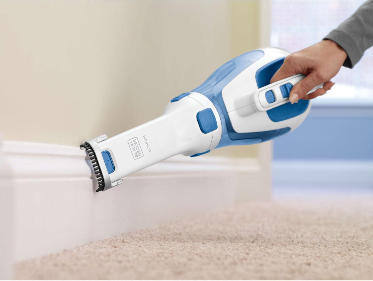 imageBLACKDECKER dustbuster Handheld Vacuum Cordless Car Vacuum Portable 12V with Rotating and Extendable Nozzle HHVI320JR02