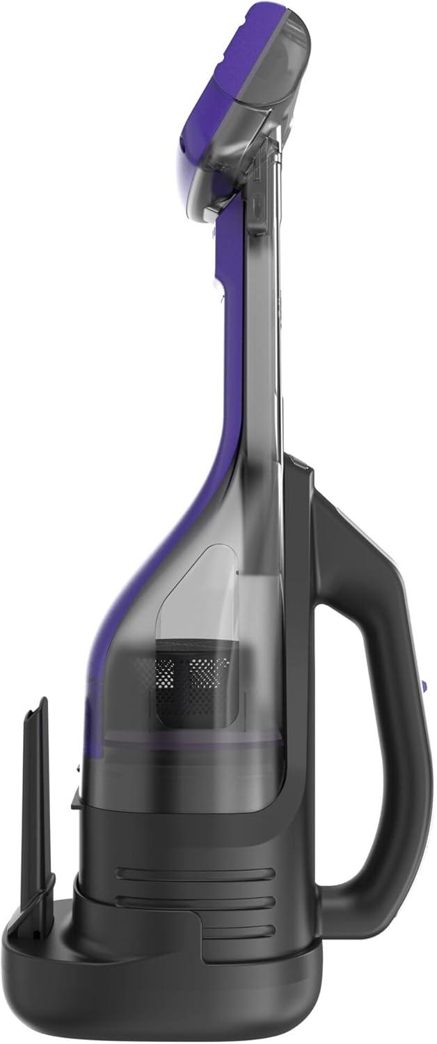 imageBLACKDECKER dustbuster Reveal Pet Hair Vacuum Hand Held Vacuum Cordless Portable for Home and Car Rechargeable LED Light Powerful Suction Includes Pet Brush and Crevice Tool HLVD320BP07