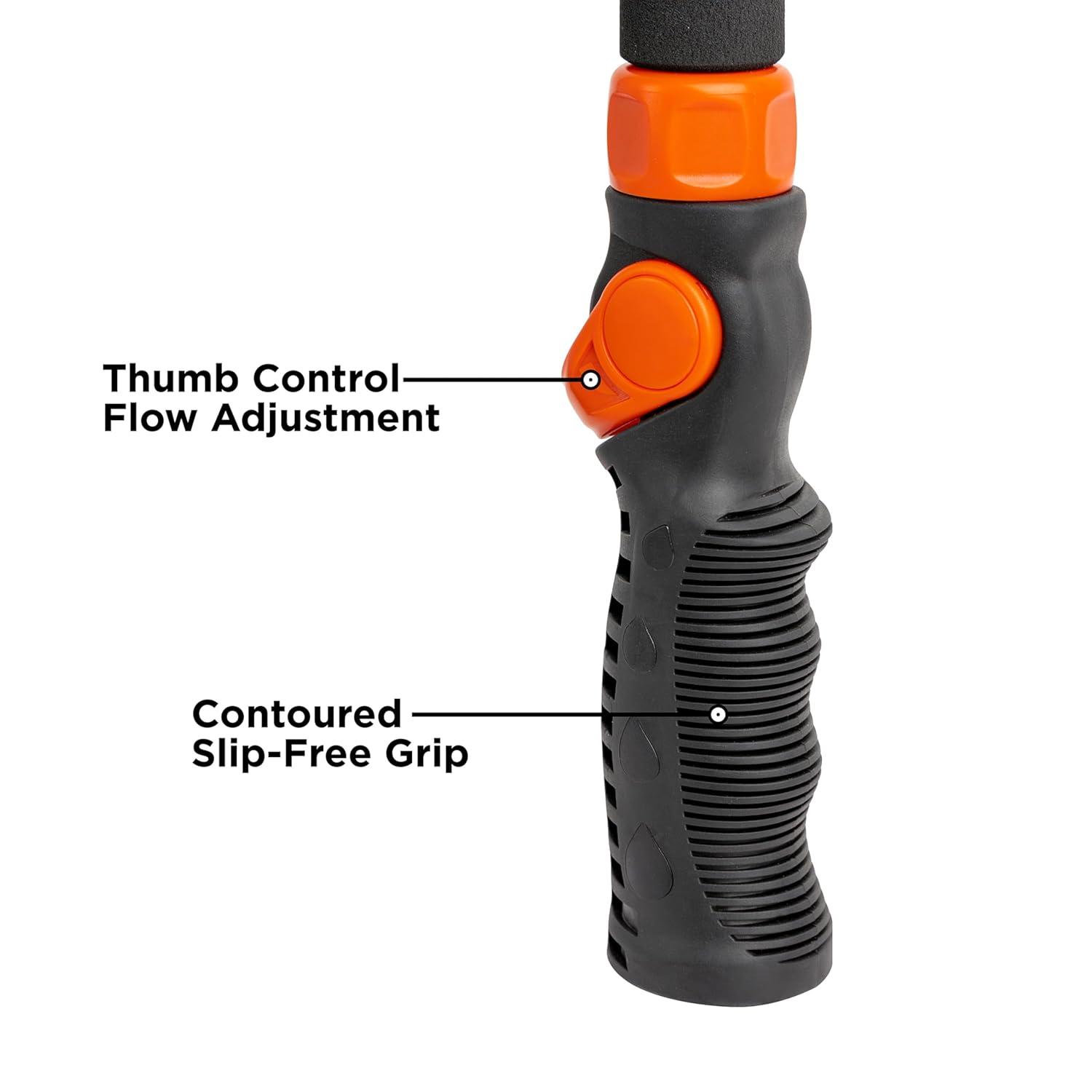 imageBlack Decker 28 Snake Wand 9 Spray Patterns Flexible Neck Comfort Grip BD57383