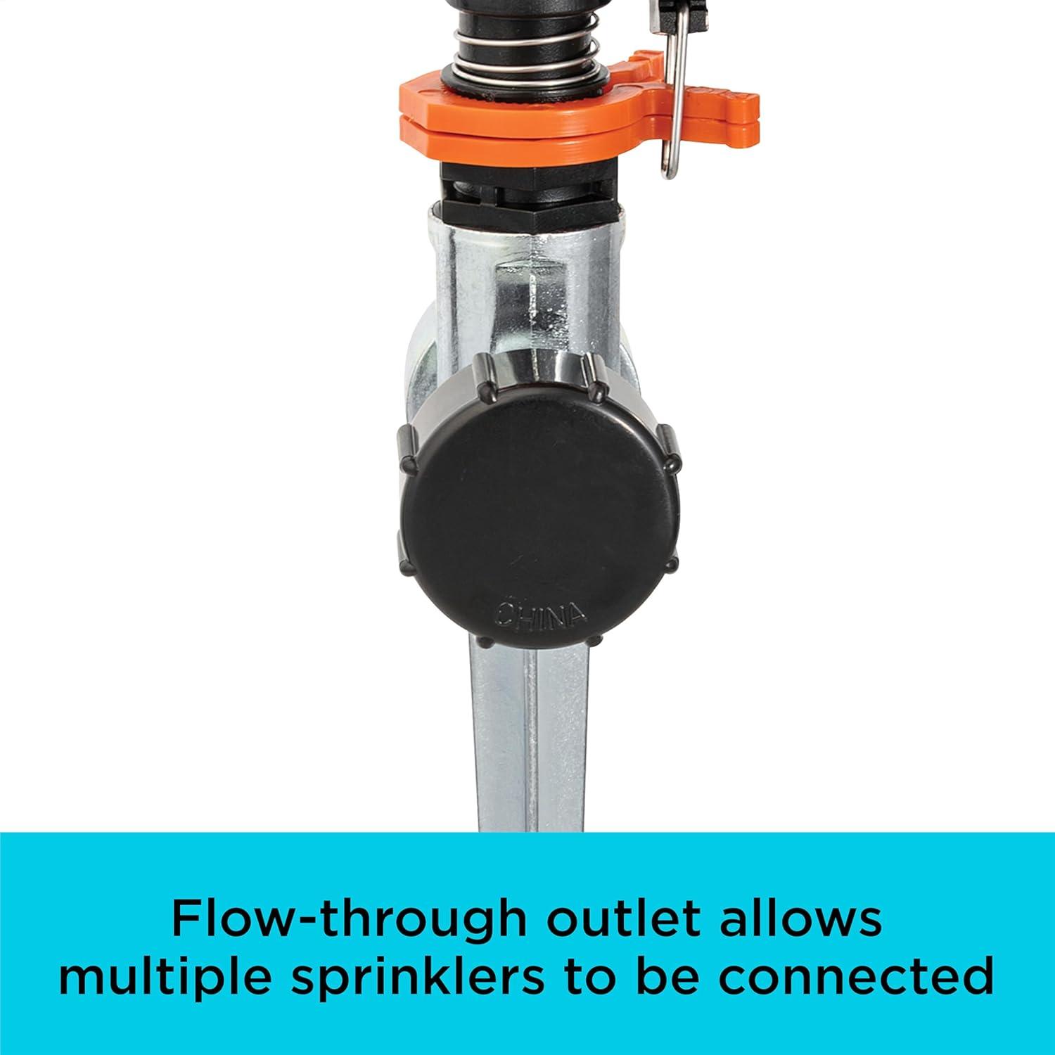 imageBlack Decker Impulse Sprinkler Up to 5027 Sq Ft Coverage Adjustable Spray Secure Spike Base BXWNBB57395