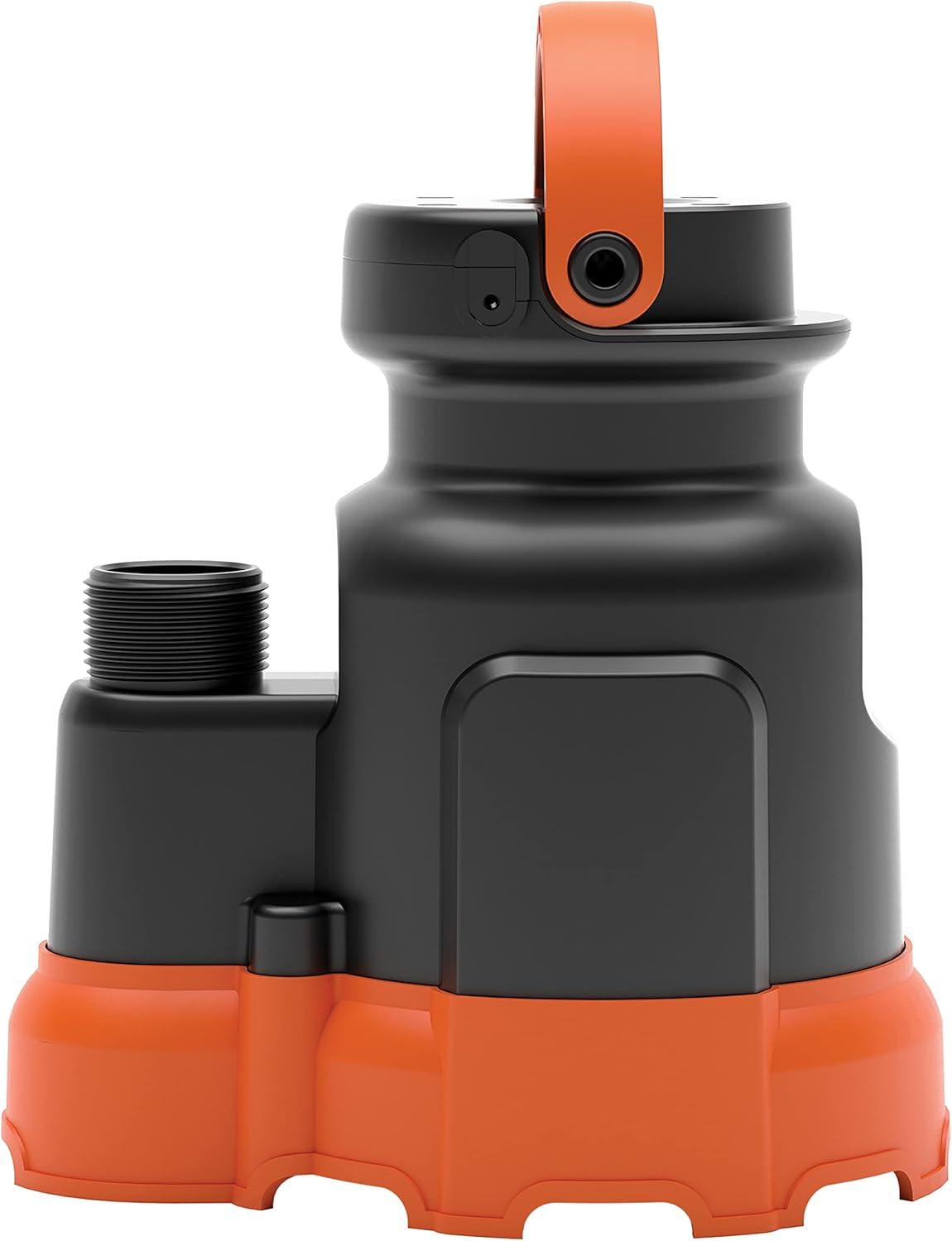 imageBlackDecker 14 HP Submersible WaterUtility Pump Pumps up to 2300 GPH13 HP