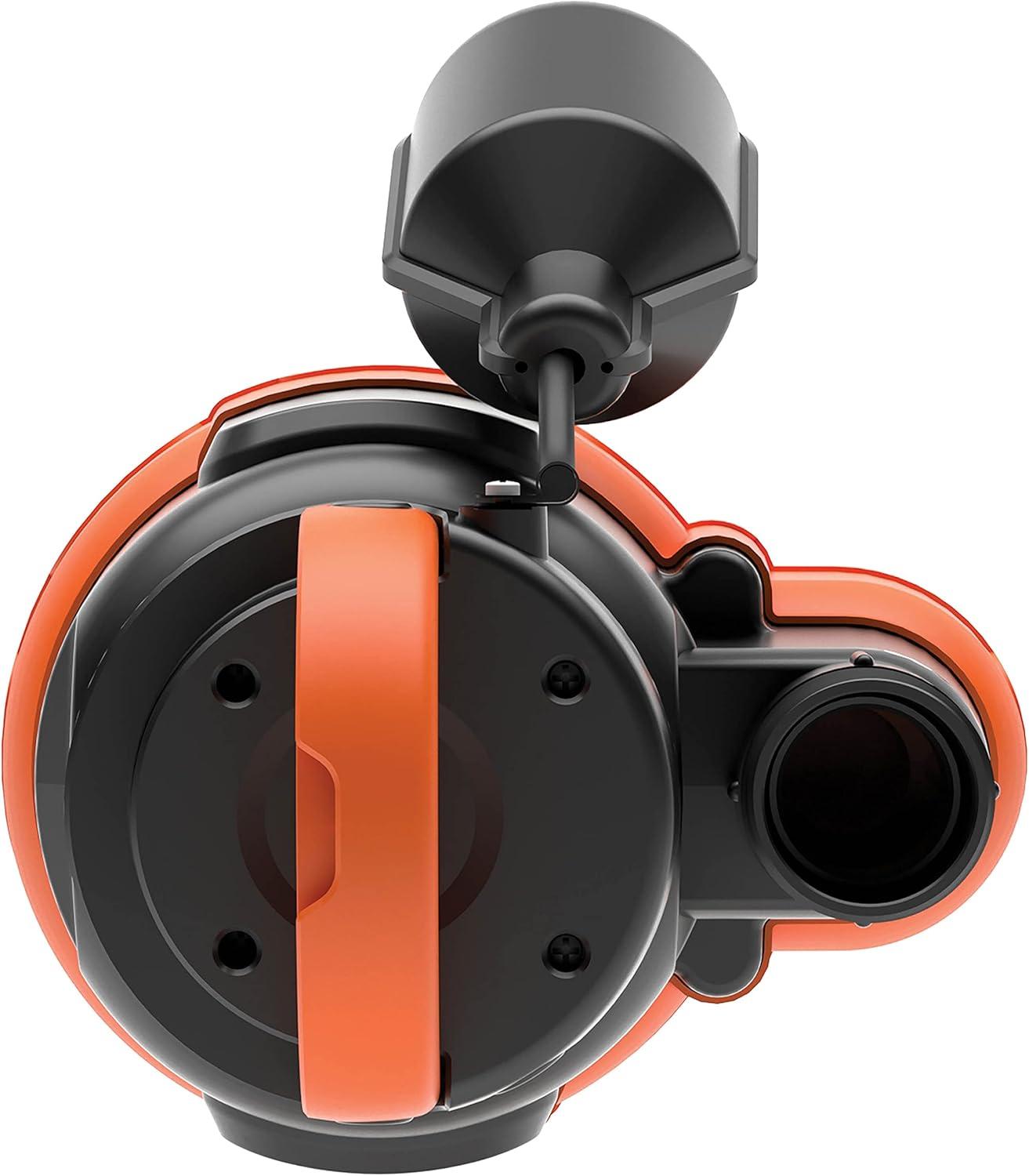 imageBlackDecker 16 HP Submersible WaterUtility Pump Pumps up to 2000 GPH13 HP