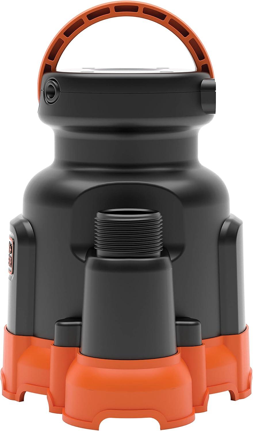 imageBlackDecker 16 HP Submersible WaterUtility Pump Pumps up to 2000 GPH16 Hp