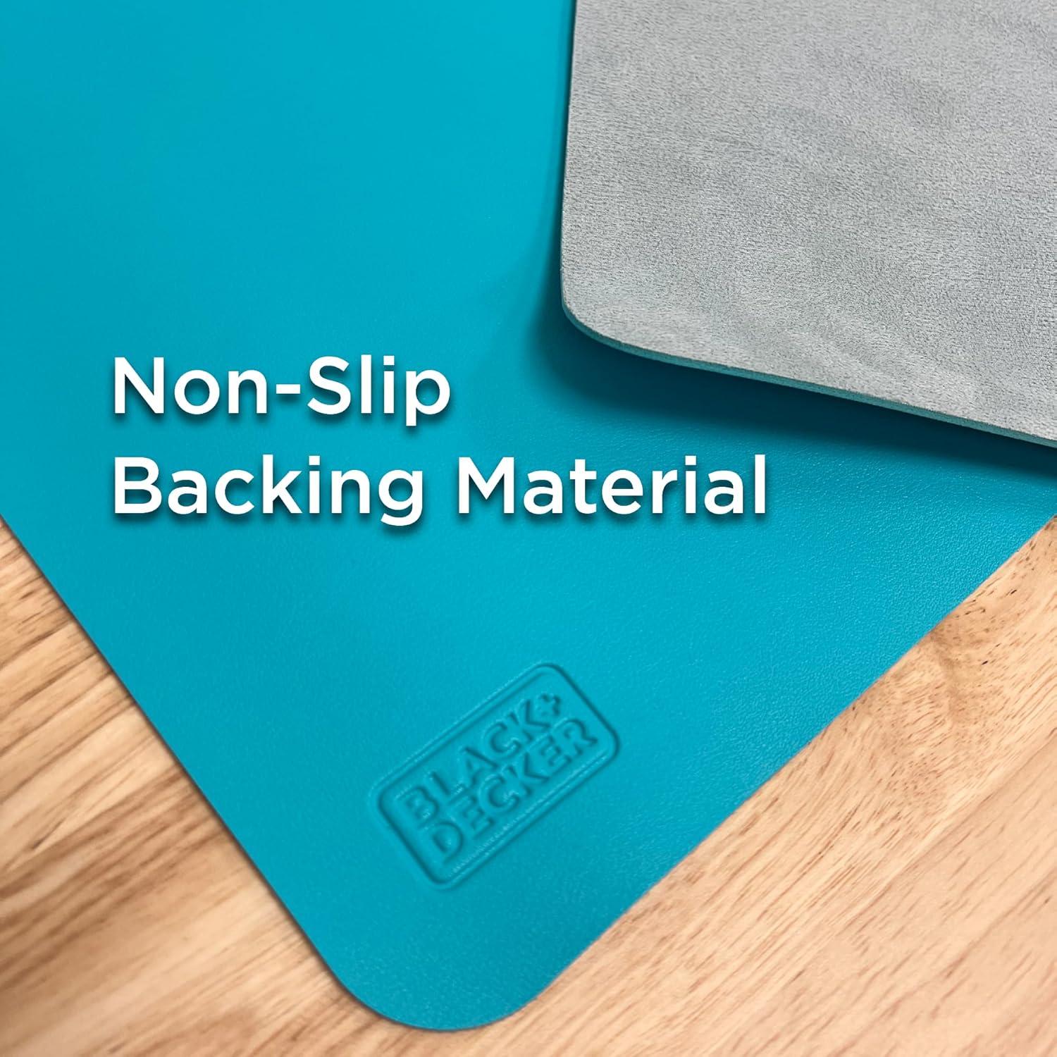 imageBlackDecker Faux Leather Desk Mat for Keyboard and Mouse Protective Desk Decor Gaming Work from Home Office AccessoryLoch Ness