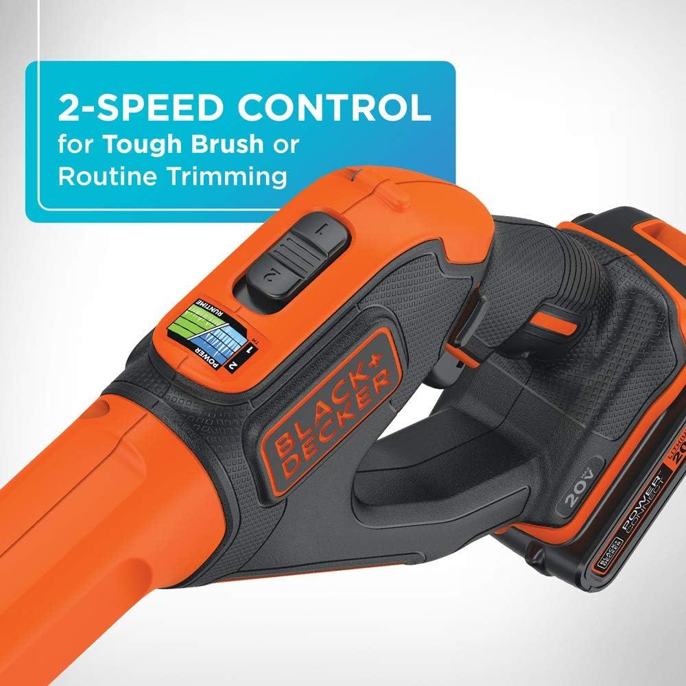 imagebeyond by BLACKDECKER 20V MAX String Trimmer Edger 12Inch LST522E1AEVTrimmerEdger