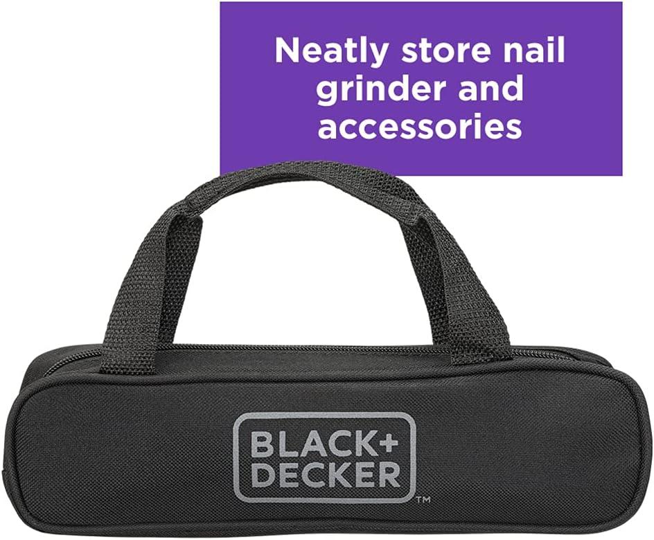 imagebeyond by BLACKDECKER BCRT8KPTAPB 8V MAX Cordless Rechargeable Pet Nail Trimmer and Rotary Tool Gray