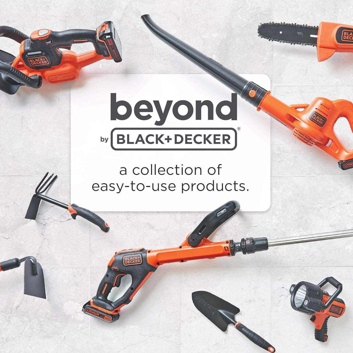 imagebeyond by BLACKDECKER Electric Pruning Saw with Branch Holder 7 Amp BES302KAPB Orange
