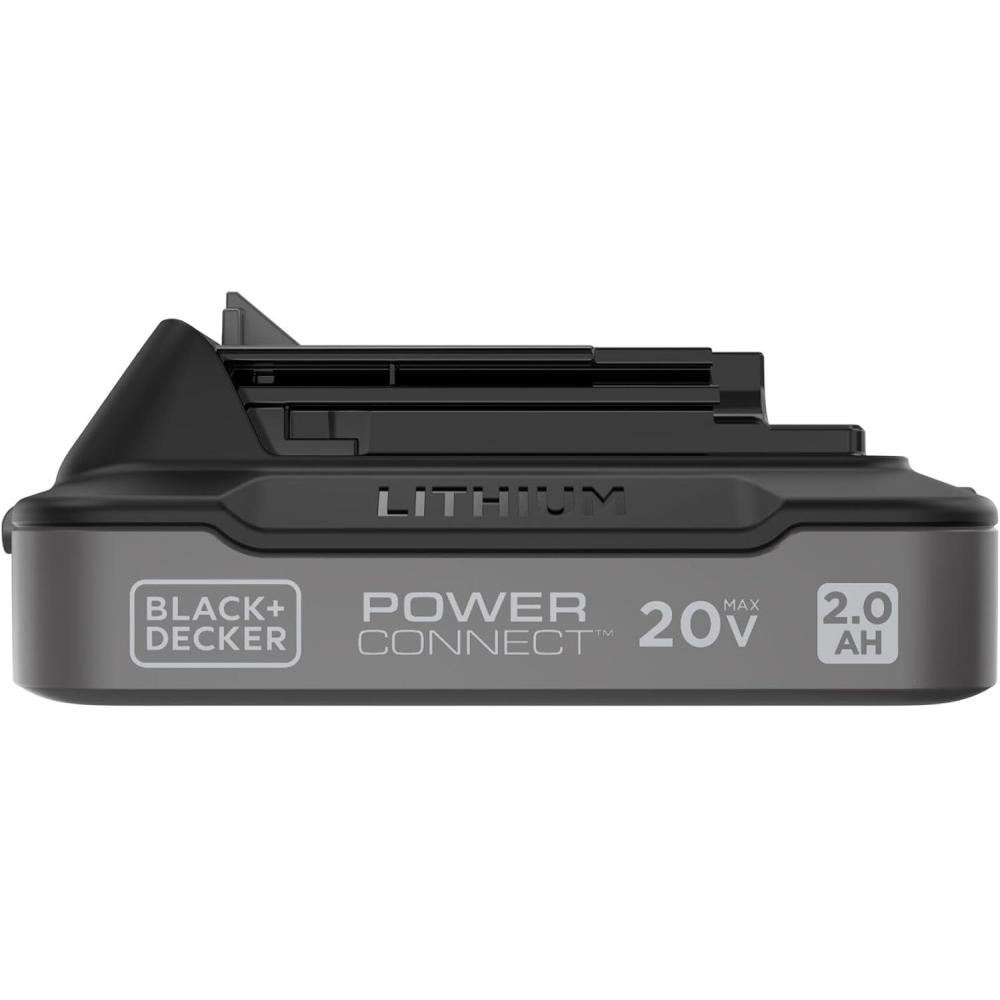 imageBLACKDECKER 20V MAX Lithium Battery POWERCONNECT 20Ah Cordless Tool Battery Packs Lightweight Power Tool Battery Charger Sold Separately LBXR2020OPELithium Ion Battery With Indicator Light