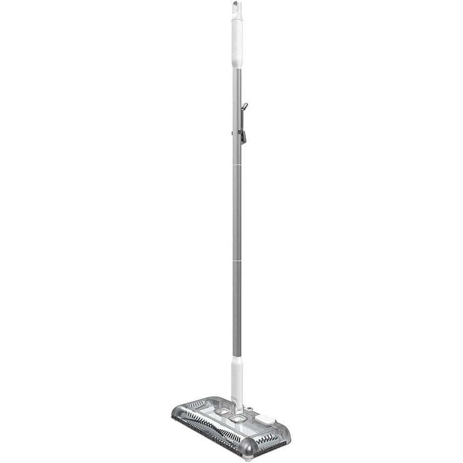 imageBLACKDECKER Carpet Sweeper 50 Minute Lithium Floor Sweeper MultiSurface Use Easy One Hand Cleaning Self Standing Charger Included HFS115J10