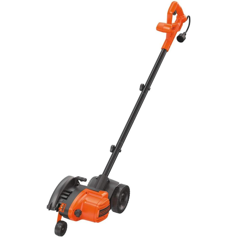 imageBLACKDECKER Lawn Edger Trencher 2 in 1 12 Amp 75 in Electric Edger Lawn Tool for Landscaping and Trench Digger 3 Height Settings Corded LE760FF
