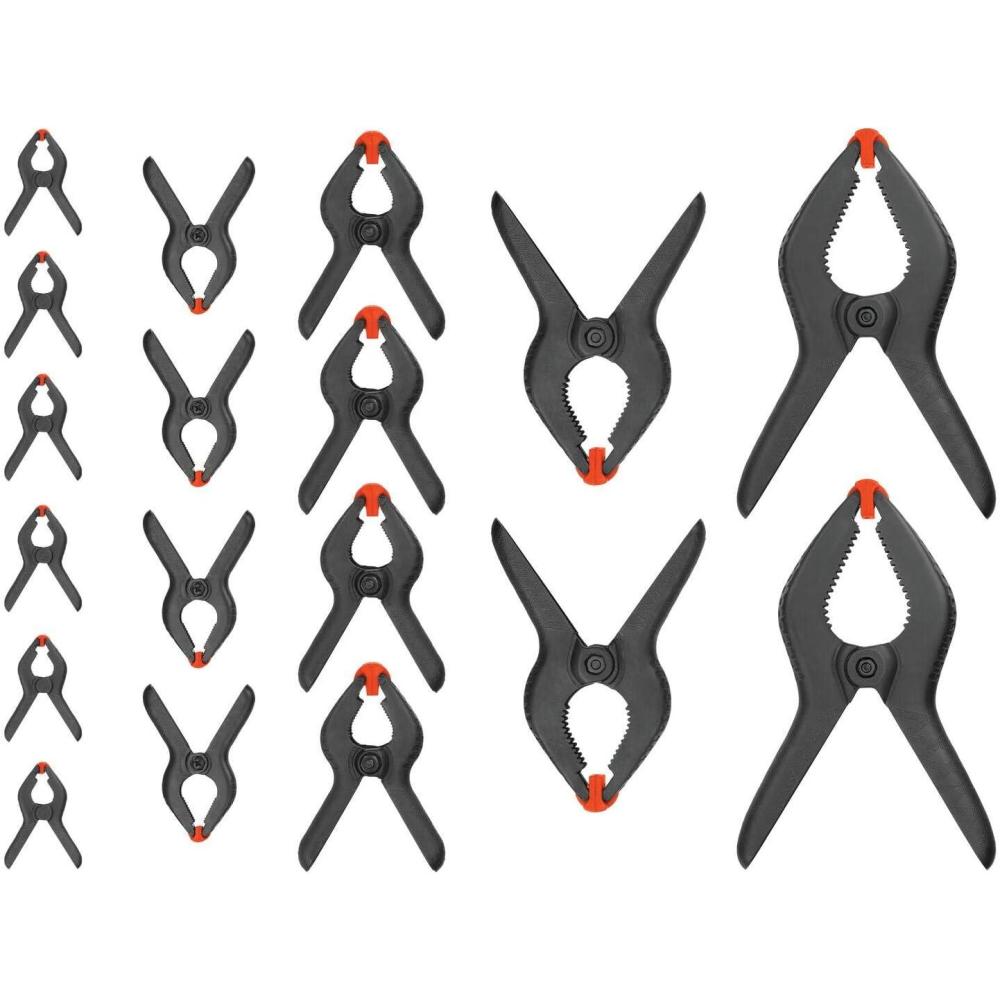 imageBLACKDECKER Spring Clamp Set Assorted 18Piece BDHT83001