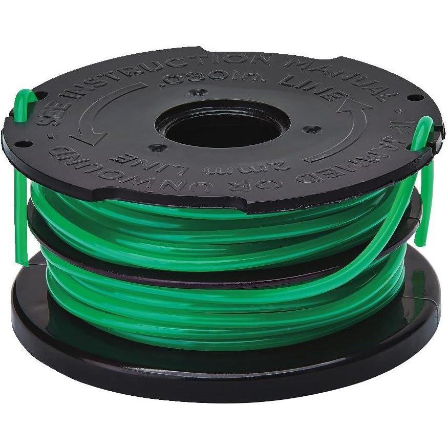 imageBLACKDECKER Trimmer Line Replacement Spool EASYFEED DualLine 08Inch EFD080