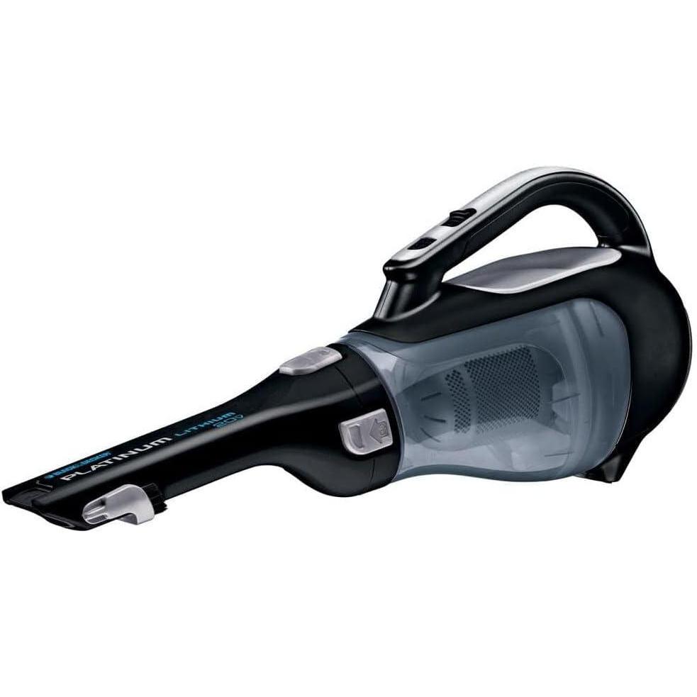 imageBLACKDECKER dustbuster 20V Hand Vacuum Cordless Rechargeable Car Vacuum Portable Powerful Suction AdvancedClean Hand Vac with Extendible Crevice Tool FlipUp Brush and Charging Base BDH2000L