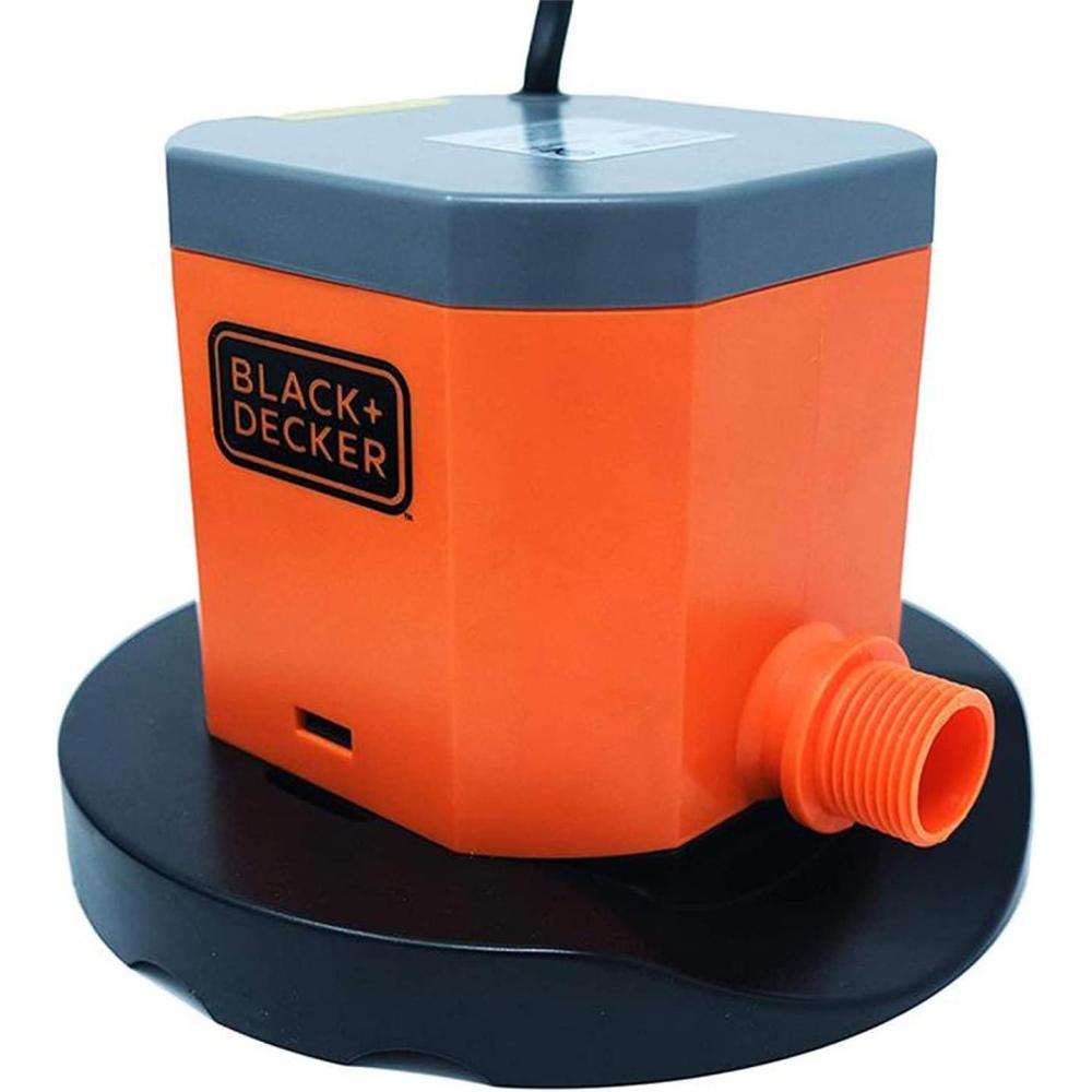 imageBlackDecker Pool Cover Pump 800 Gallons Per Hour Manual Switch