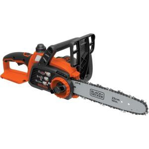 BLACK+DECKER 20V MAX Chain Saw Cordless Chainsaw, 10-Inch Battery Chainsaw, Tool Only, for Wood Cutting and Tree Pruning, Includes Guide Bar Scabbard (LCS1020B)(20V Chainsaw (Tool Only))