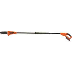 BLACK+DECKER 20V MAX Cordless Pole Saw Kit with Battery and Charger Included, 14-Inch Battery Pole Saw, Includes Oil Bottle, Wrench and Blade Guard (LPP120)(20V Pole Saw Kit)