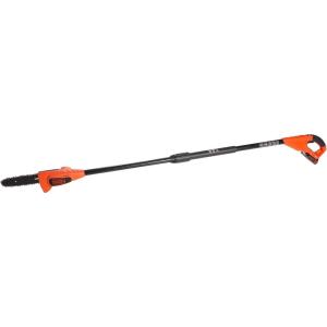 BLACK+DECKER 20V MAX Cordless Pole Saw Kit with Battery and Charger Included, 14-Inch Battery Pole Saw, Includes Oil Bottle, Wrench and Blade Guard (LPP120)(20V Pole Saw (Tool Only))