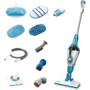 BLACK+DECKER 7in1 Steam Mop with SteamGlove Handheld Steamer (HSMC1361SGP)(7-in-1 Steam Mop)