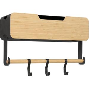 BLACK+DECKER BLACK + DECKER BLACK HANGING RACK SYSTEM-SHELF W/DOOR (BDSTKT282BK)(Black Hanging Rack (Door))