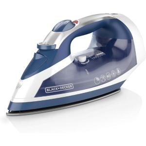 BLACK+DECKER Cord Reel Iron with Nonstick Soleplate, ICR16X(Standard)