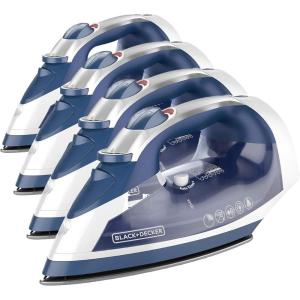 BLACK+DECKER Cord Reel Iron with Nonstick Soleplate, ICR16X(Standard (Pack of 4))