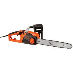 BLACK+DECKER Electric Chainsaw Corded, 18-Inch, 15-Amp Lightweight Chain Saw with Automatic Oiler (CS1518)(Chainsaw)