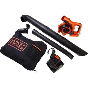 BLACK+DECKER Leaf Blower Cordless with Battery and Charger, POWERCOMMAND 40V MAX 90 CFM Variable Speed Up to 120 MPH, Battery Leaf Blower, Hard Surface and Yard Sweeper (LSW36)(40V Sweeper/Vacuum Kit)