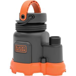 Black+Decker 1/4 HP Submersible Water/Utility Pump, Pumps up to 2300 GPH(1/6 Hp)
