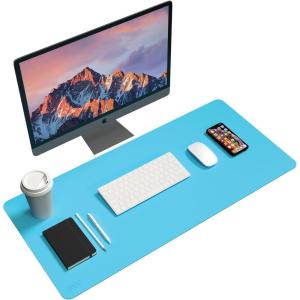 Black+Decker Faux Leather Desk Mat for Keyboard and Mouse – Protective Desk Decor – Gaming, Work from Home, Office Accessory(Loch Ness)