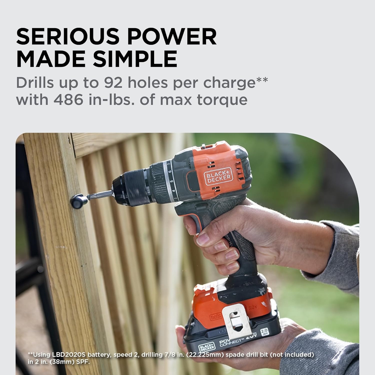 imageBLACKDECKER 20V MAX Cordless Brushless in Drill Driver 30 Pc Drill Bit Set and Screwdriver Bit Set 2Ah Battery and Charger Included PowerConnect Electric Drill Cordless BLD782PK30D1