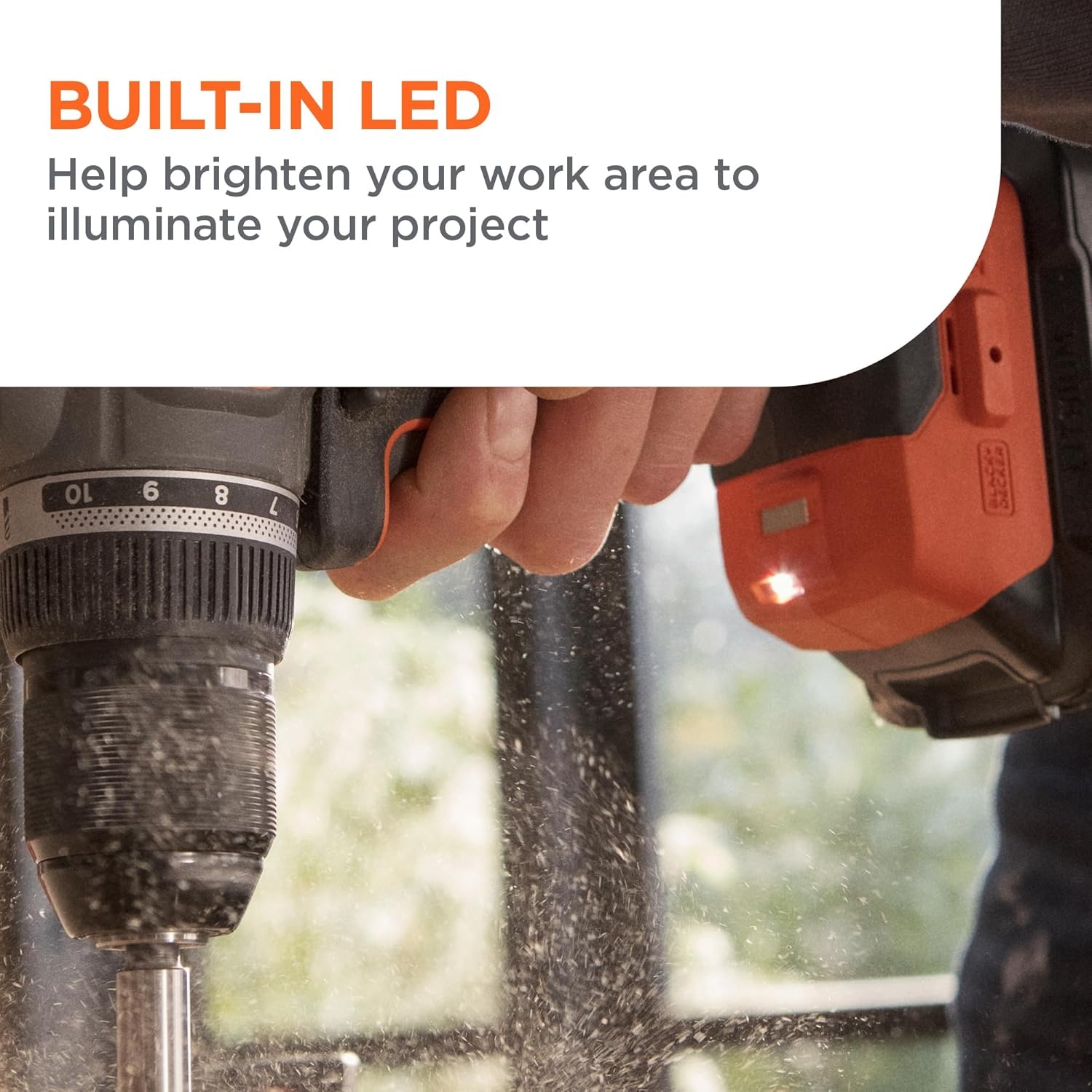 imageBLACKDECKER 20V MAX Cordless Brushless in Drill Driver 30 Pc Drill Bit Set and Screwdriver Bit Set 2Ah Battery and Charger Included PowerConnect Electric Drill Cordless BLD782PK30D1
