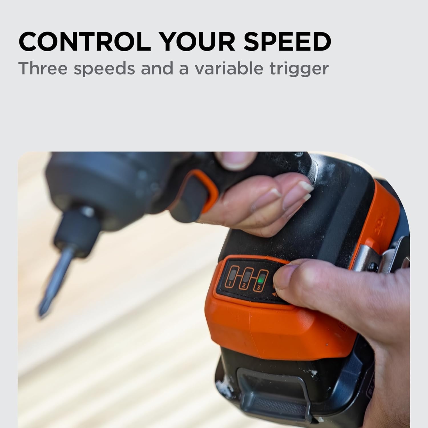 imageBLACKDECKER 20V MAX POWERCONNECT Brushless Cordless in Hex Impact Driver Set with 2Ah Battery and Charger 7 Pc Impact Driver Bit Set 2000 InLbs Torque 3200 RPM LED Light Ergonomic BLIM78D1