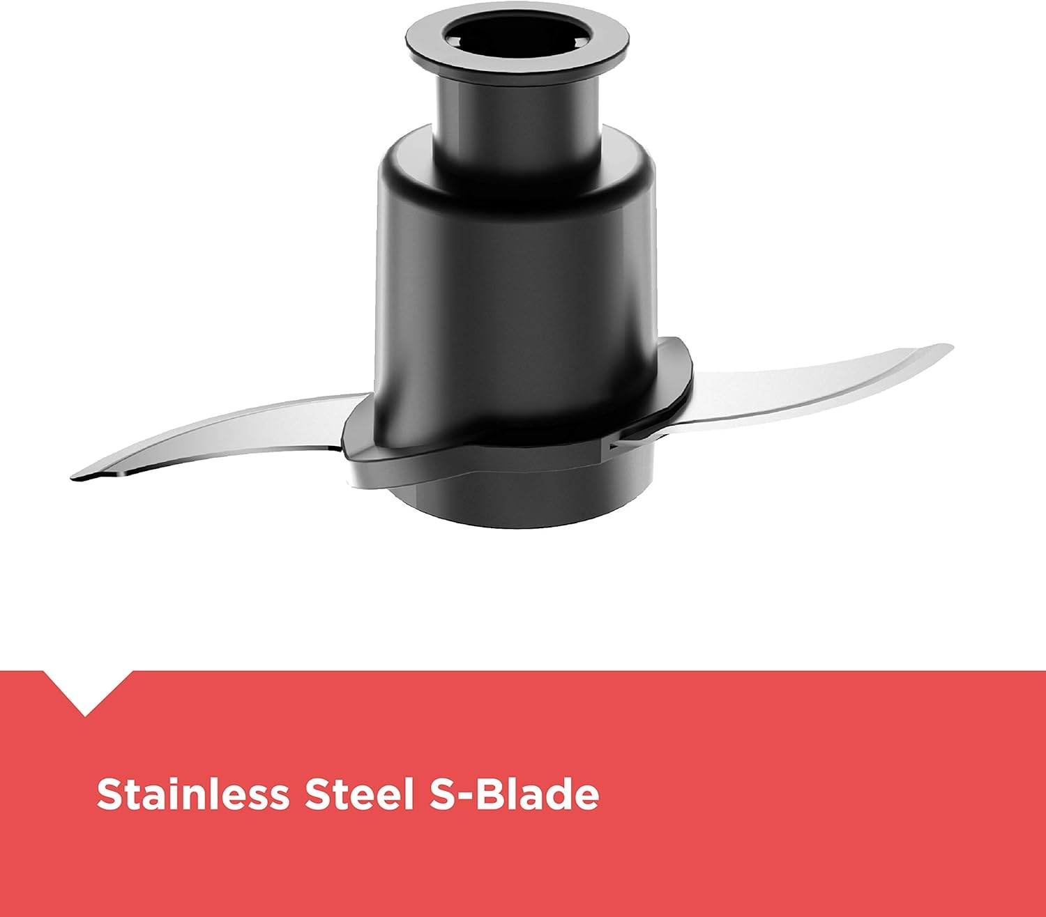 imageBLACKDECKER 3in1 Easy Assembly 8Cup Food Processor Stainless Steel SBlade EasyClean Touchpad Controls BlackLarge