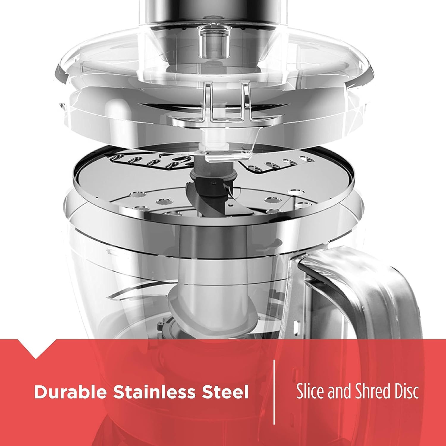 imageBLACKDECKER 8Cup Food Processor Black FP1600B8 Cup Pack of 2