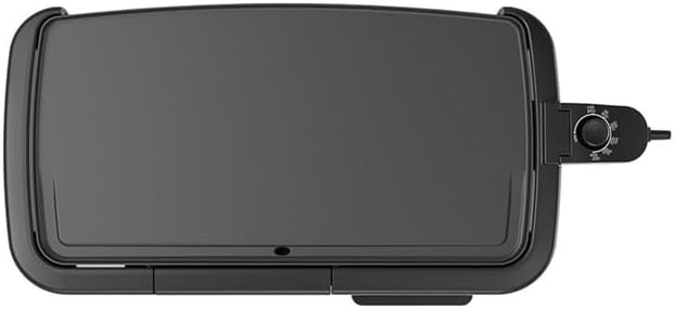 imageBLACKDECKER 8Serving Electric Griddle GD2051B NonStick Cooking Surface Warming Tray Removable Drip Tray Family SizedGriddle with Warming Tray
