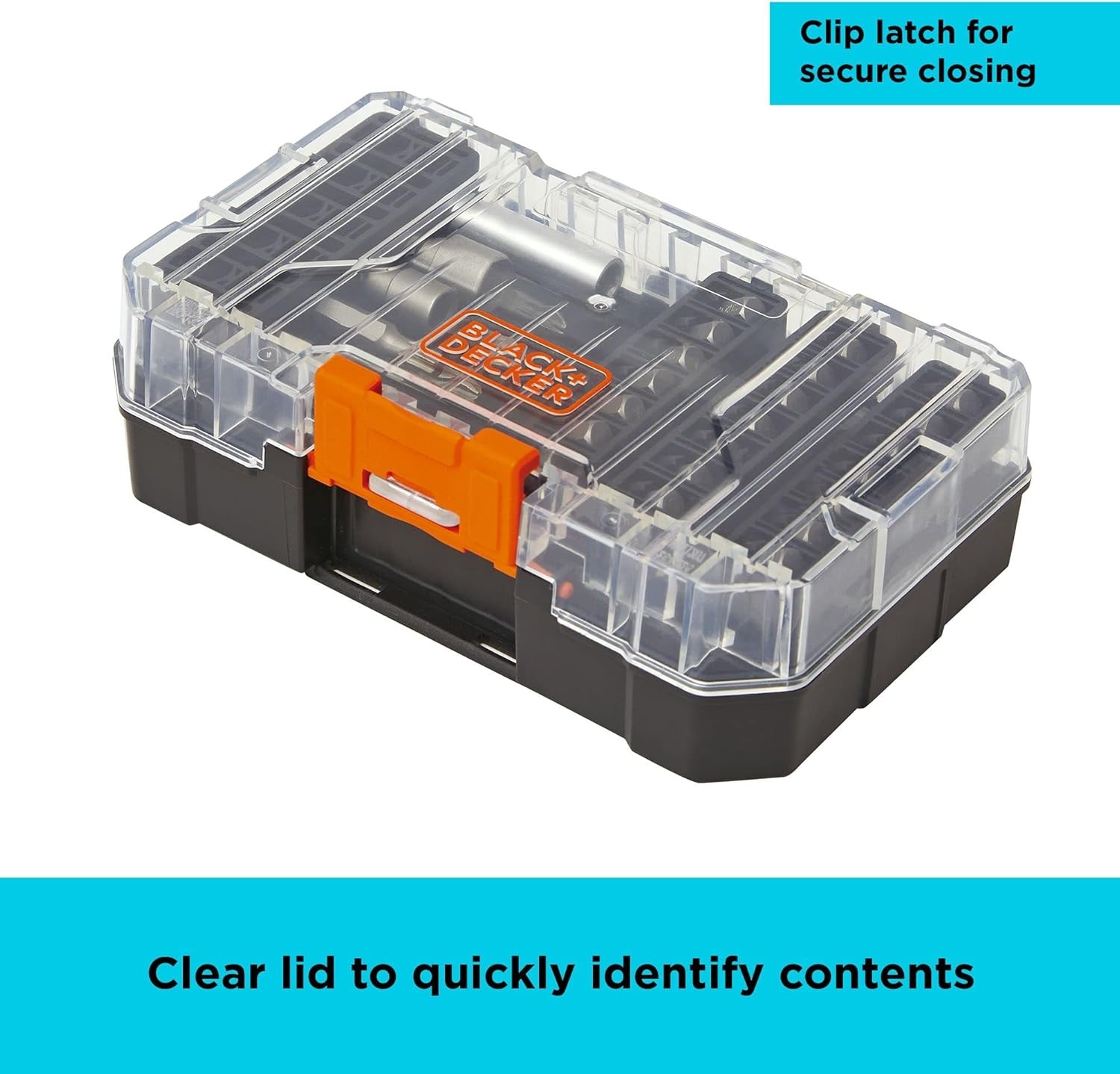 imageBLACKDECKER BLACK DECKER Screwdriver Bit Set 40Piece BDAST40SETFF40 Piece Set