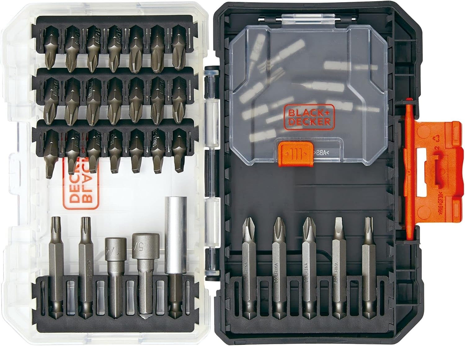 imageBLACKDECKER BLACK DECKER Screwdriver Bit Set 40Piece BDAST40SETFF40 Piece Set
