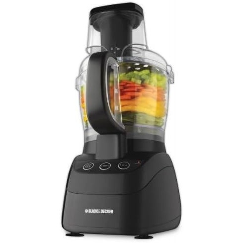 imageBlack amp Decker FP2500B PowerPro WideMouth 10Cup Food Processor