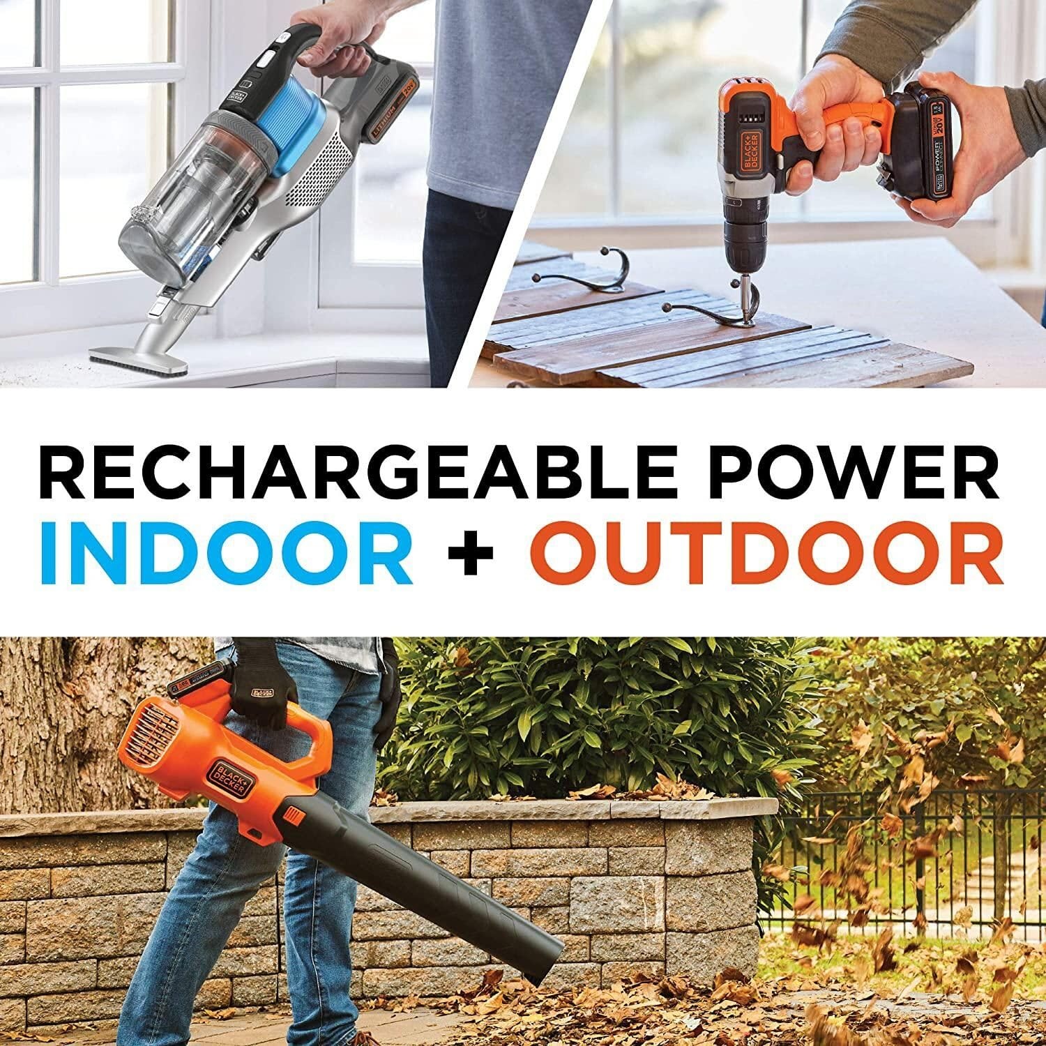 image:imageBLACKDECKER 20V MAX 20 Ah Lithium Ion Battery Rechargeable Cordless Tool Battery Packs Compatible with the 20V MAX BLACK DECKER Battery Platform LBXR2020APB