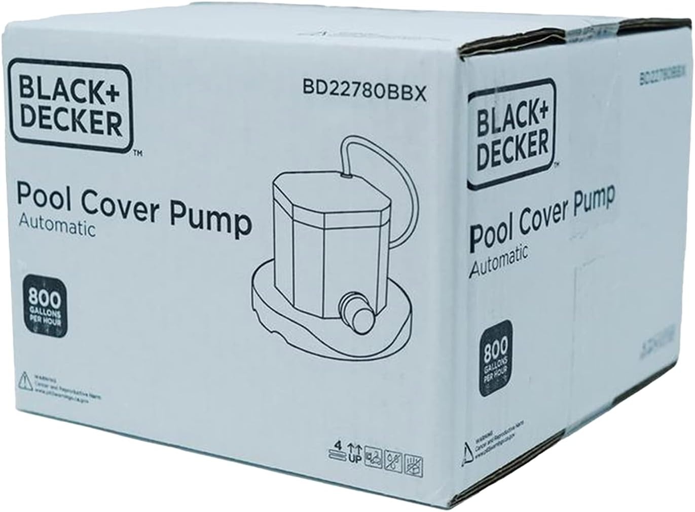imageBLACKDECKER Cover Pump 1500 GPH Automatic800 GPH