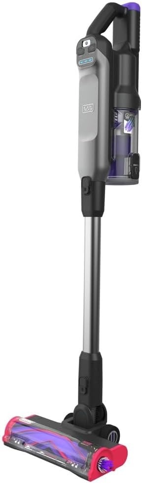 imageBLACKDECKER SUMMITSERIES Vacuum for Pet Hair Interchangeable Floorhead Pet Vacuum for Pet Hair LED Floor Lights Bagless Washable Filter Lightweight BHFEA640WP