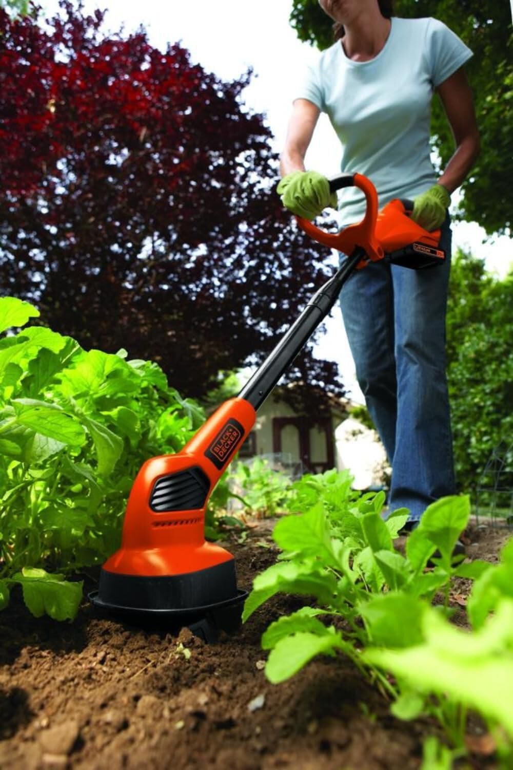 image:imageBLACKDECKER 20V MAX POWERCONNECT Cordless Garden Tiller Kit Tool Only LGC120B20V CultivatorTiller Tool Only