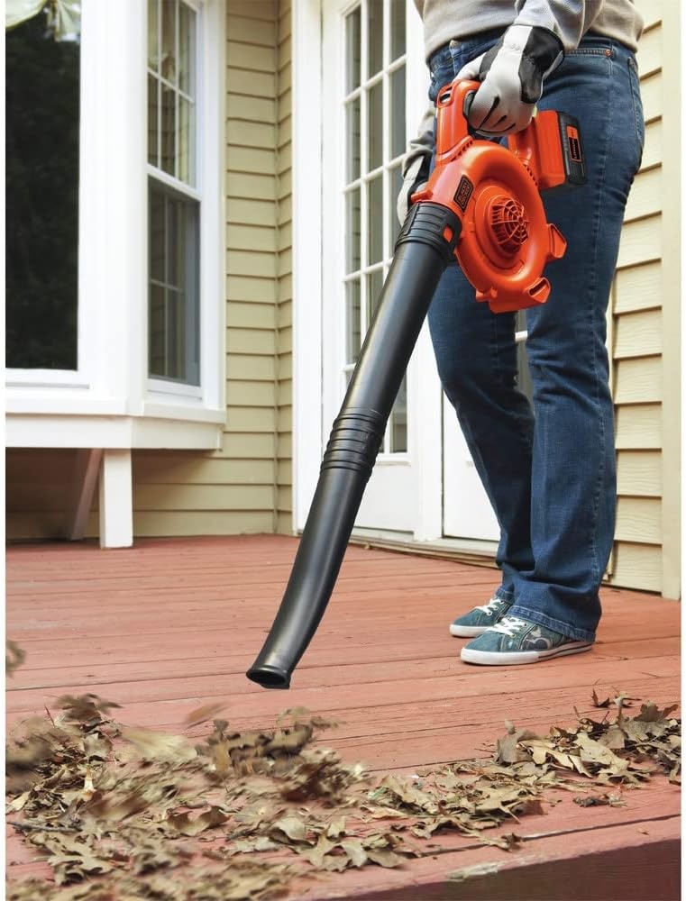 image:imageBLACKDECKER 40V MAX Cordless Weed Eater Lawn Edger and Leaf Blower Cordless Sweeper Combo Battery and Charger Included Long Runtime LCC14040V String Trimmer Edger Sweeper Combo Kit