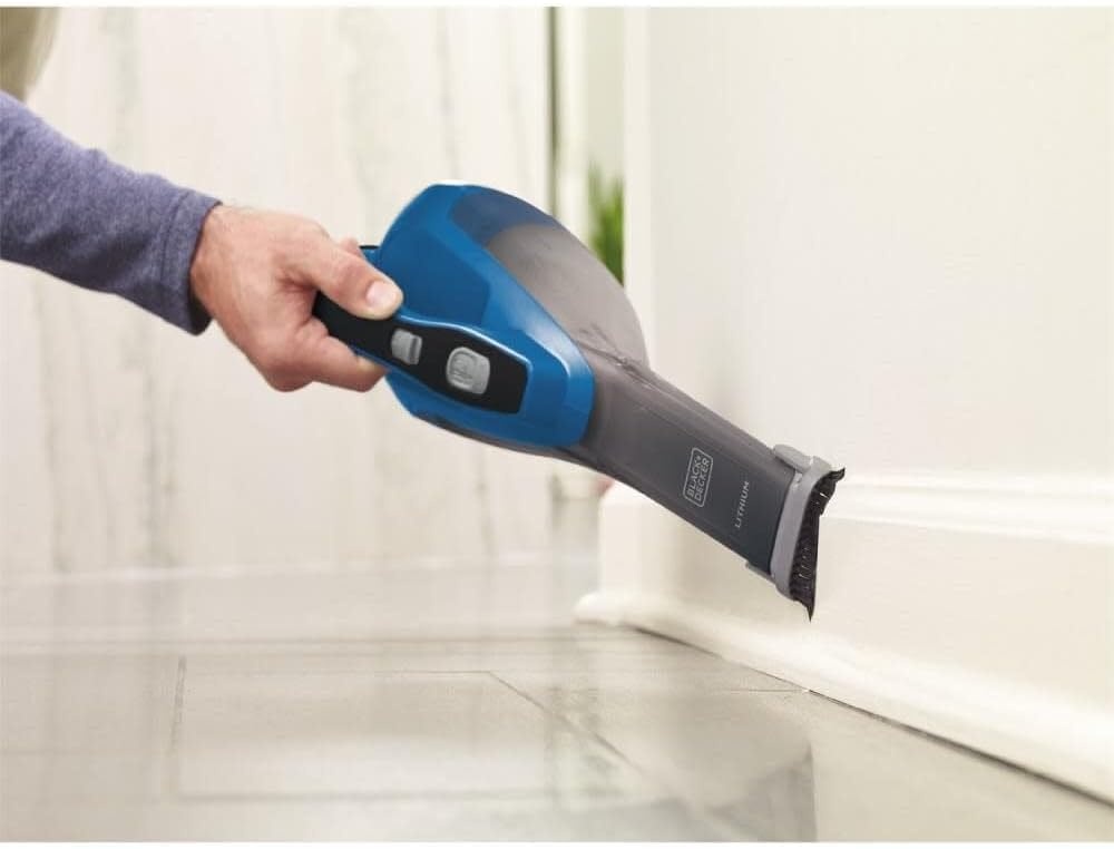 image:imageBLACKDECKER dustbuster AdvancedClean Cordless Handheld Vacuum Home and Car Vacuum HLVA315J22Ocean Blue