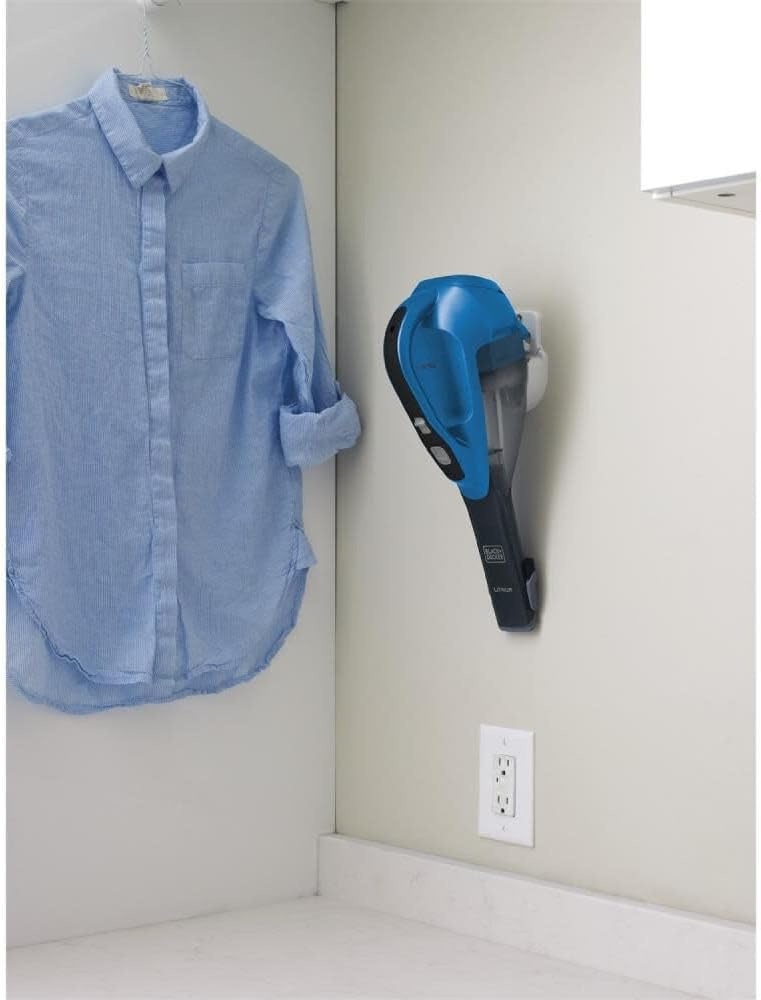 image:imageBLACKDECKER dustbuster AdvancedClean Cordless Handheld Vacuum Home and Car Vacuum HLVA315J22Ocean Blue