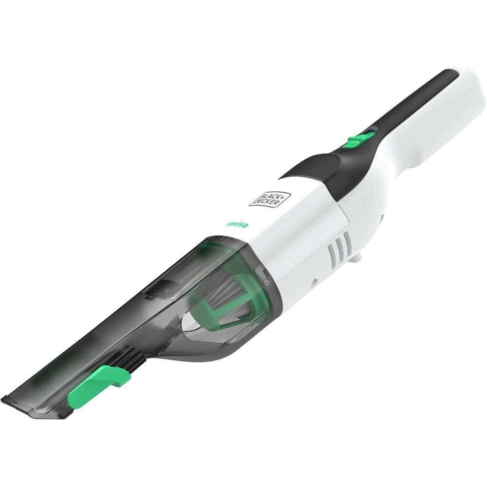 image:imageBLACKDECKER 8V MAX reviva Handheld Vacuum Cordless Transparent Dustbowl REVHV8J40