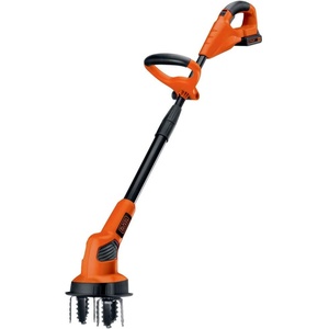 BLACK+DECKER 20V MAX* POWERCONNECT Cordless Garden Tiller Kit, Tool Only (LGC120B)(20V Cultivator/Tiller Kit)