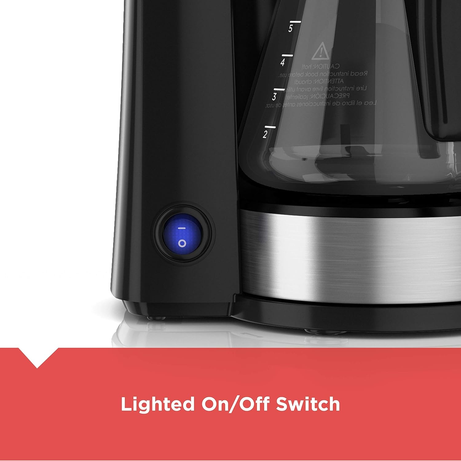 image:imageBLACKDECKER CM0755S 4in1 5Cup Coffee Station Coffeemaker Stainless Steel