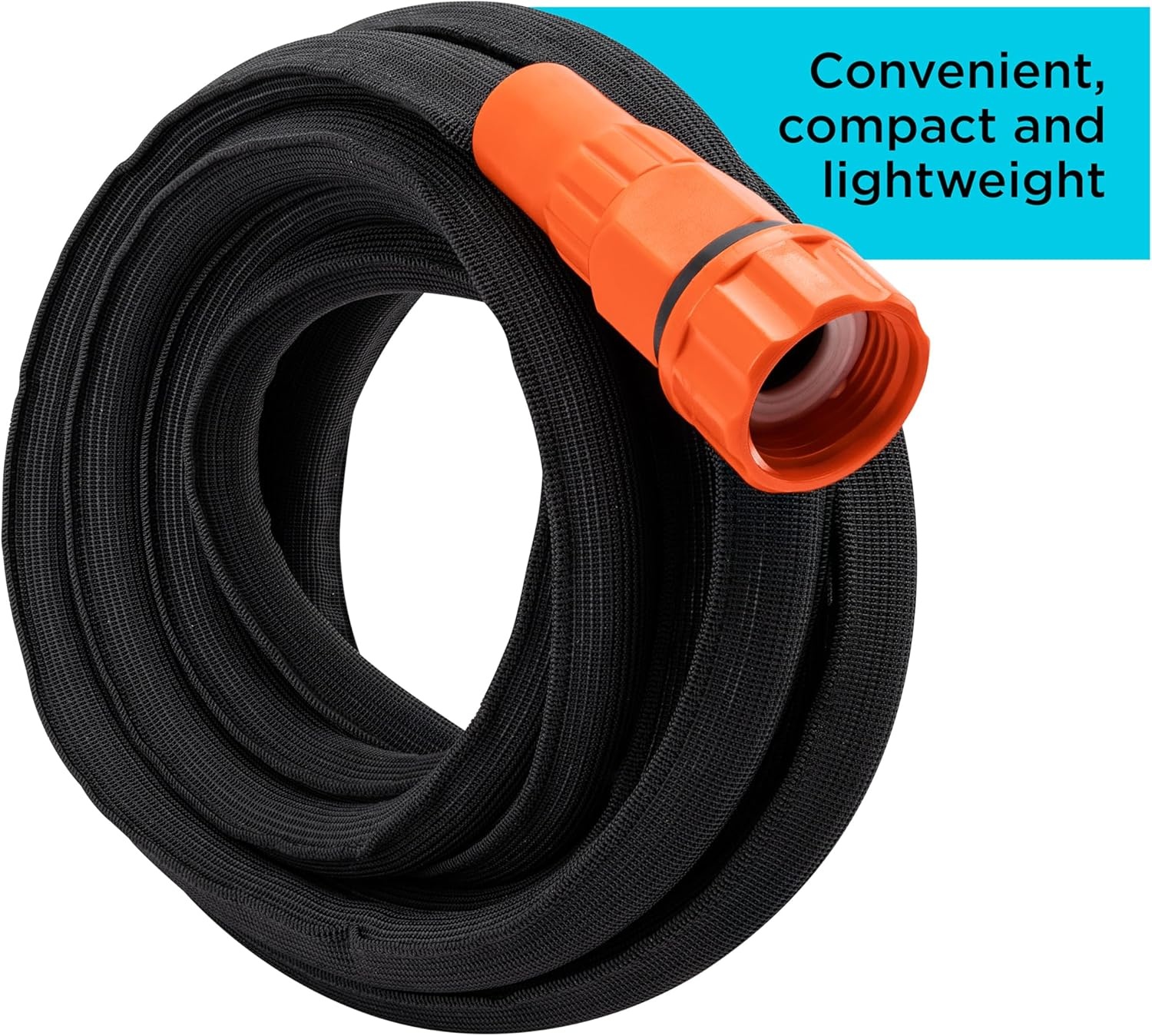 image:imageBlack Decker 25 ft x 58 in Expanding Garden Hose Lightweight KinkResistant Quick Repair Couplings BXMHBB22182